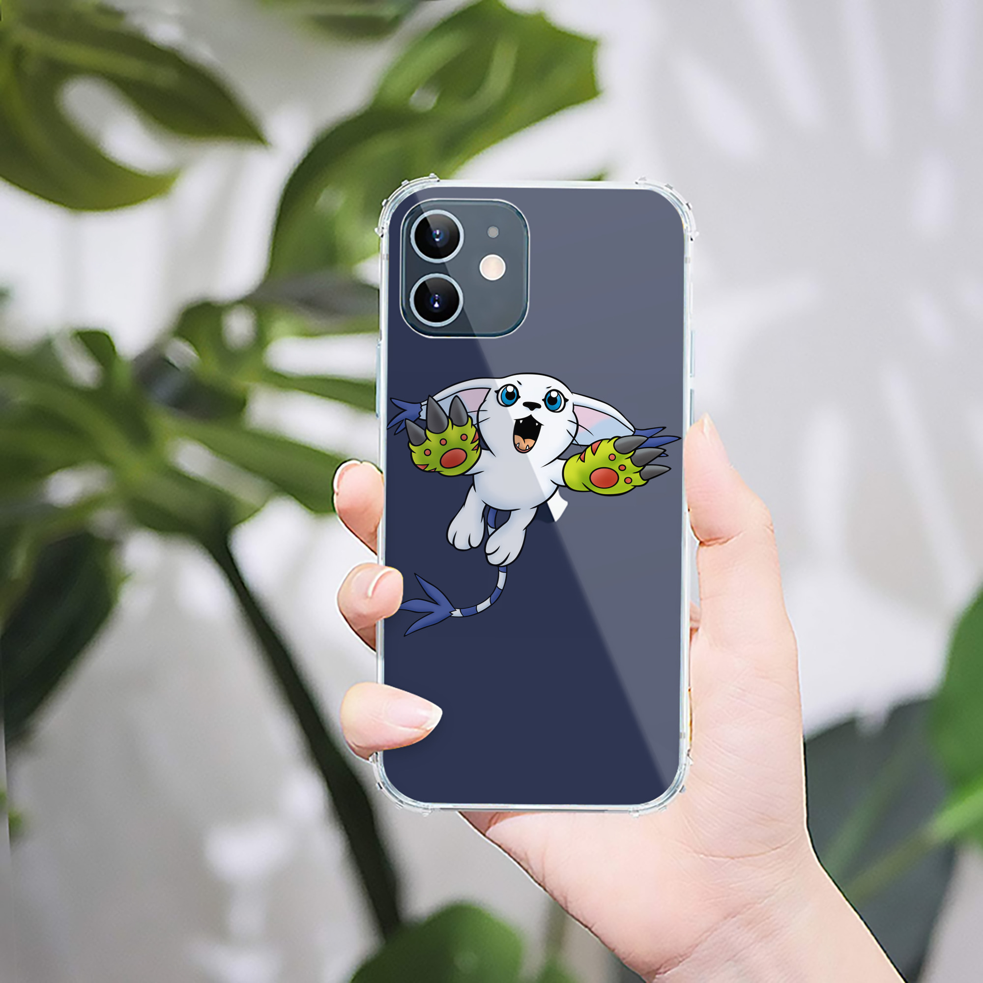 （画像用） Digimon デジタルモンスター/デジモン 【iPhone 12シリーズ対応】透明スマホケース（クリアソフトケース）